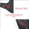 DESLE Tesla Model 3 Trunk Mat,Fit 2020-2023,3Pcs - Image 11