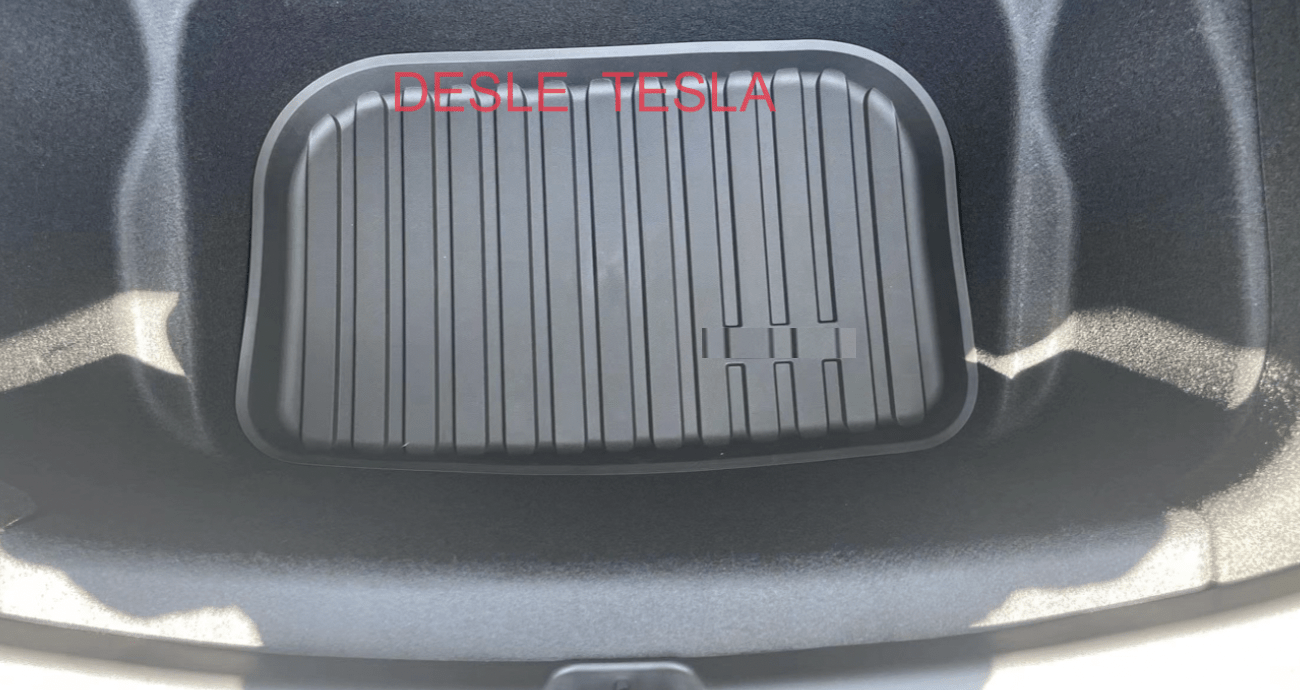 DESLE Tesla Model Y Trunk Mat,Heavy Duty,Fit 2020-2025.3Pcs - Image 4