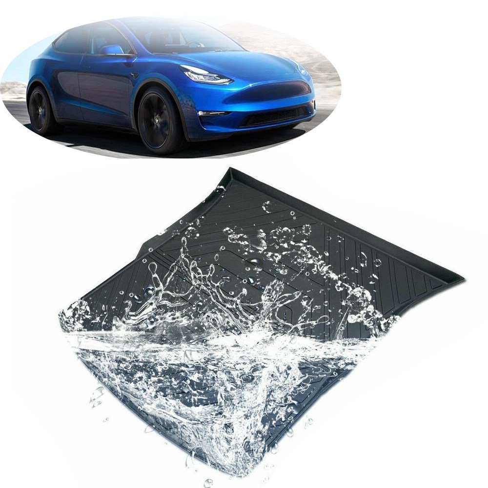 DESLE Tesla Model Y Trunk Mats.Fit Model Y 2020-2025.3Pcs - Image 3