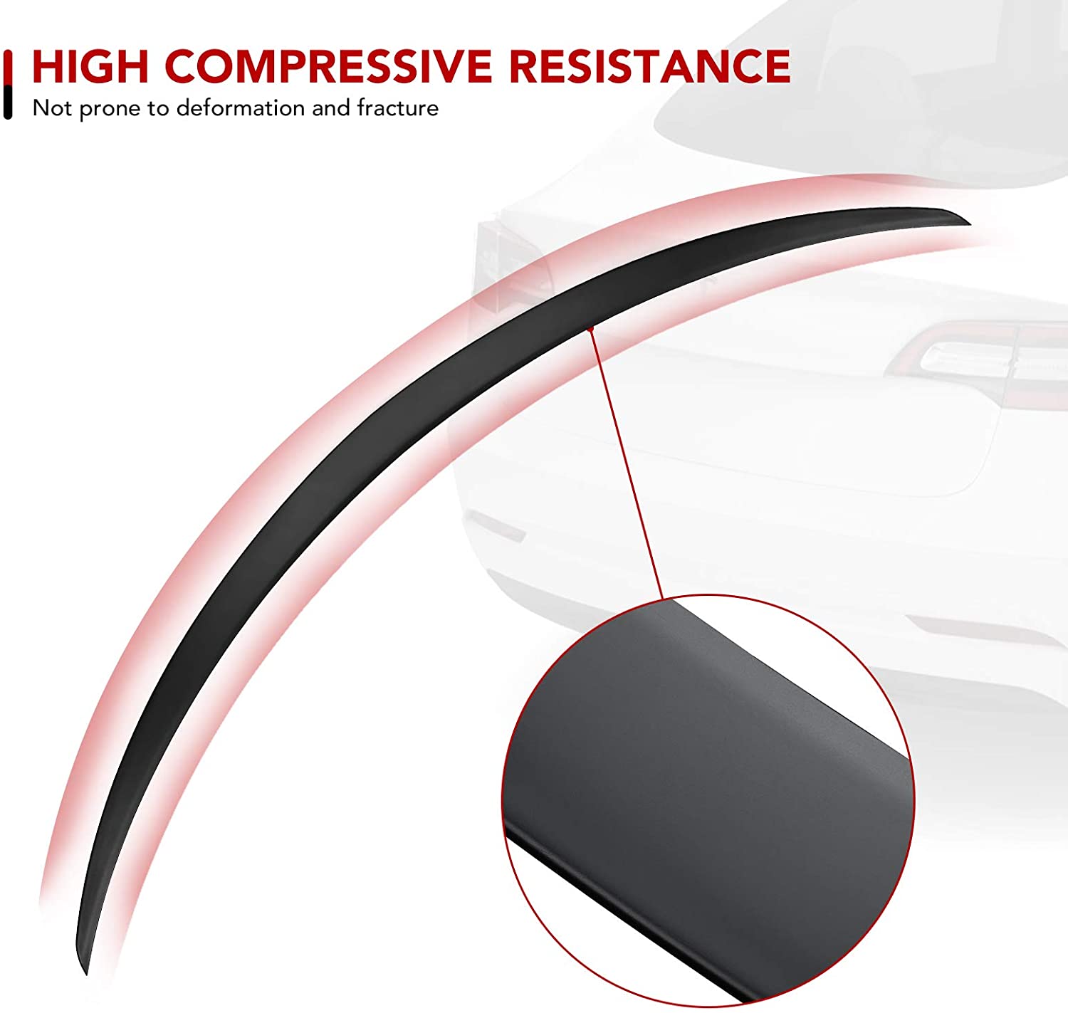 DESLE Tesla Model Y Performance Spoiler.Fit Year 2020-2025 - Image 3