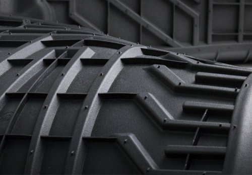 Alternative view of DESLE TPE Material Tesla Model Y Floor Mat.Fit Model Y 2020-2025.  3Pcs