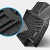 DESLE TPE Material Tesla Model Y Floor Mat.Fit Model Y 2020-2025.  3Pcs - Image 8