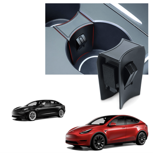 DESLE Tesla Model Y Cup Holder And Tesla Model 3 Cup Holder.