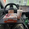 DESLE For Tesla 3/Y Multi-Functional Portable Car Laptop and Food Steering Wheel Tray - Image 3