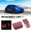 DESLE Performance Pedal Covers for Tesla Model 3 And Model Y(Red) - Image 5
