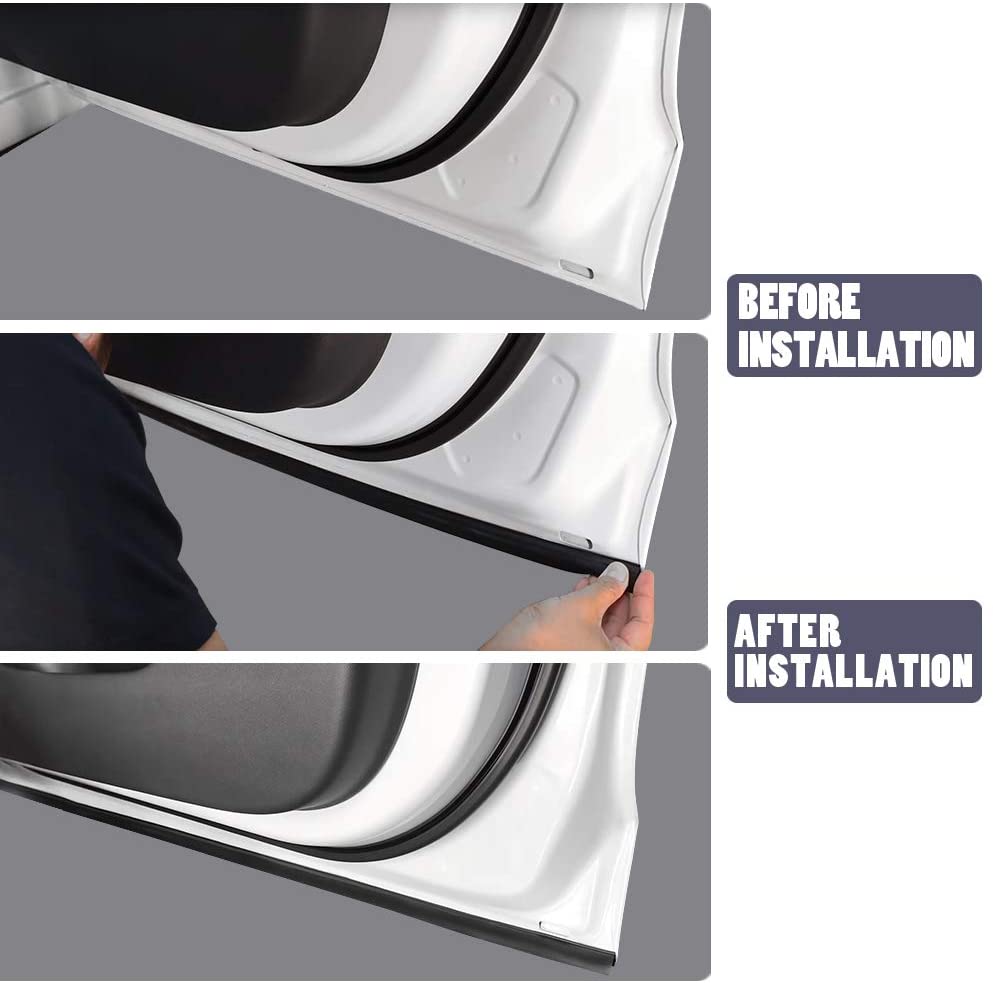 DESLE Tesla Model 3 And Model Y Door Seal Kit.Wind Noise Reduction - Image 3