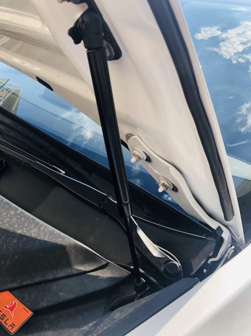 Alternative view of ESLE Tesla Model 3 Upgraded Front Trunk Lift-Supports.Fit Only 2020-2023 Model 3 Only. 2Pcs