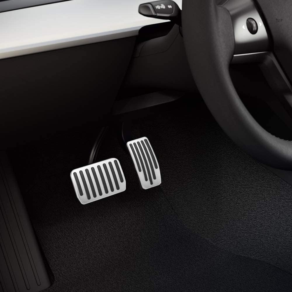 DESLE Performance Pedal Covers for Tesla Model 3 And Model Y(Sliver) - Image 10