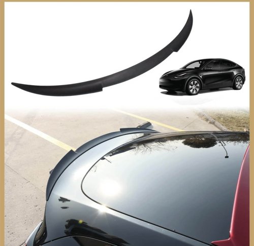 DESLE  Tesla Model Y sports Spoiler.Fit 2020-2025 (Glossy Black)