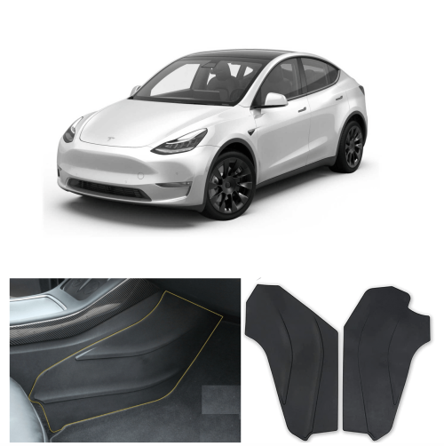 DESLE Tesla Model Y Concer Console Side Cover Protector.Fit 2020-2025.2Pcs