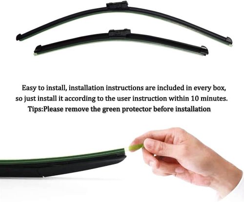 Alternative view of DESLE Tesla Model And 3 Model Y Windshield Wiper.Fit All Year Model 3/Y(Set of 2)