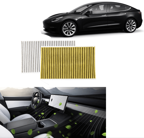 DESLE Tesla Model Y And Model 3 Air Filter.Fit Model 3 2016-2024 And Model Y 2020-2023