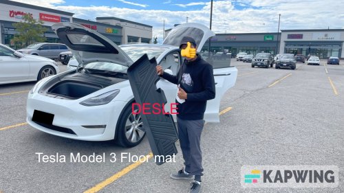 tesla model 3 floor mat