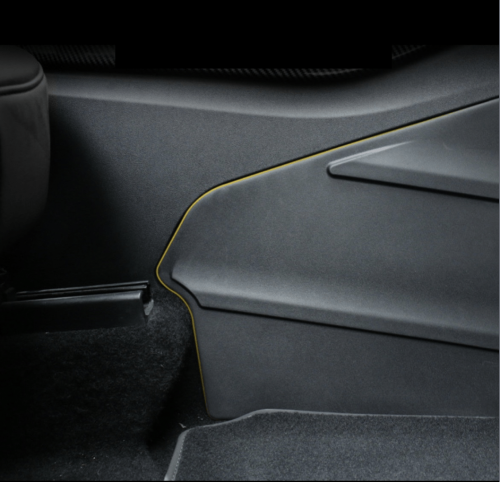 Alternative view of DESLE Tesla Model Y Concer Console Side Cover Protector.Fit 2020-2025.2Pcs
