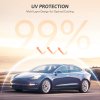 DESLE Tesla Model Y Glass Roof Sunshade Sunroof Heat Roof Window Sun Protection.Set of 4 Fit 2020-2025 - Image 4