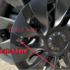 DESLE Tesla Model Y Wheel Rim Protectors Cover.Fit 2020-2025  Set of 4.Matte Black.20 Inch - Image 5