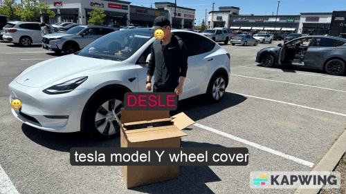 Tesla model Y wheel cover