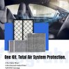 DESLE 6PCS Cabin Air Filter for Tesla Model Y 2020-2026, 2 Cabin Filters + 4 Front Trunk Air Intake Filters, Multi-Layer Activated Carbon HVAC Filter Replacement - Image 5